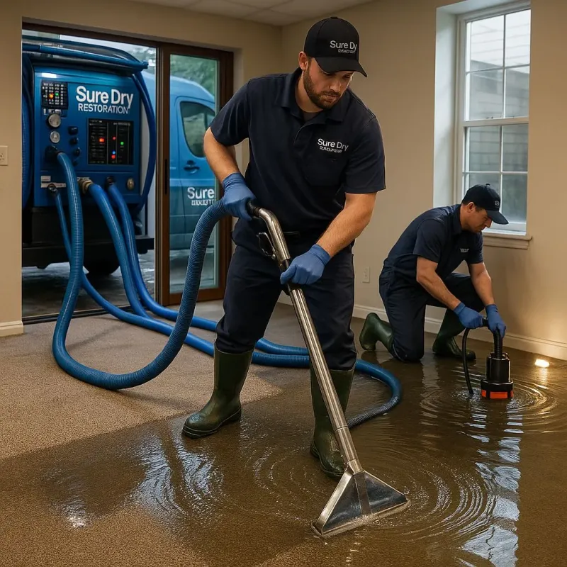 Water Extraction and Removal process in White Sulphur Springs, MT